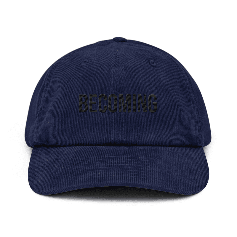 Corduroy hat — Oxford Navy