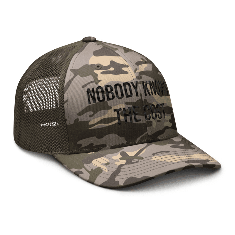 Camouflage trucker hat — Camo/Olive