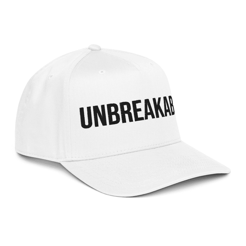 5 panel cap — White