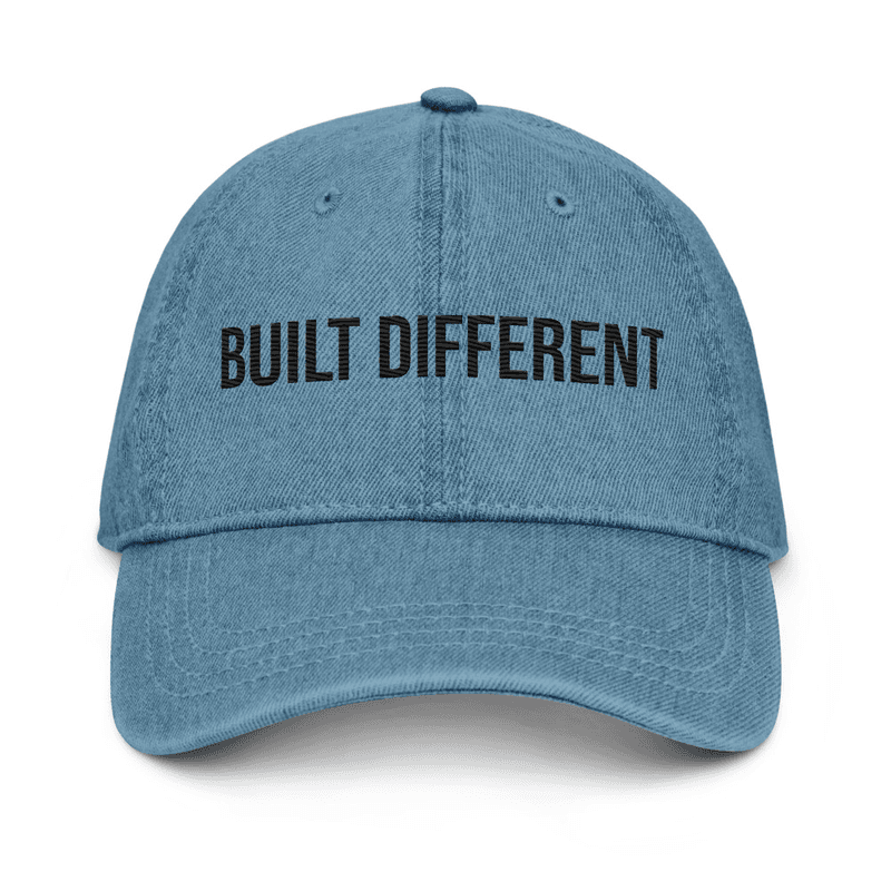 Denim Hat — Blue
