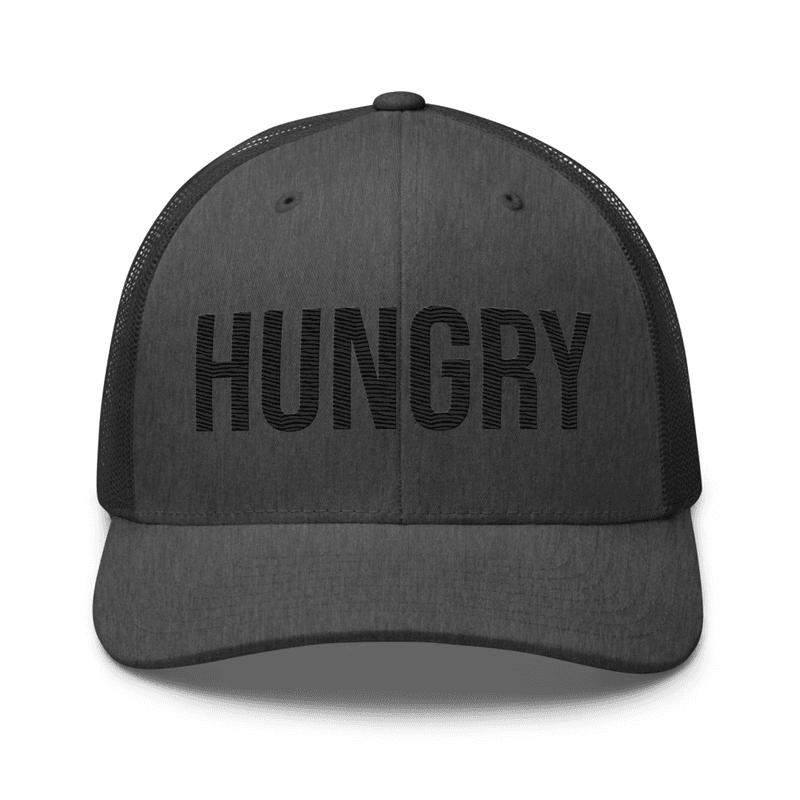 Trucker Cap — Dark Heather Gray