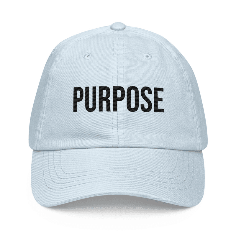 Pastel baseball hat — Pastel Blue