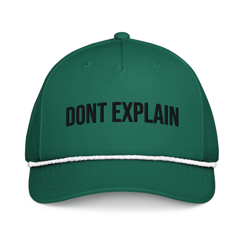 Classic rope cap — Kelly/White
