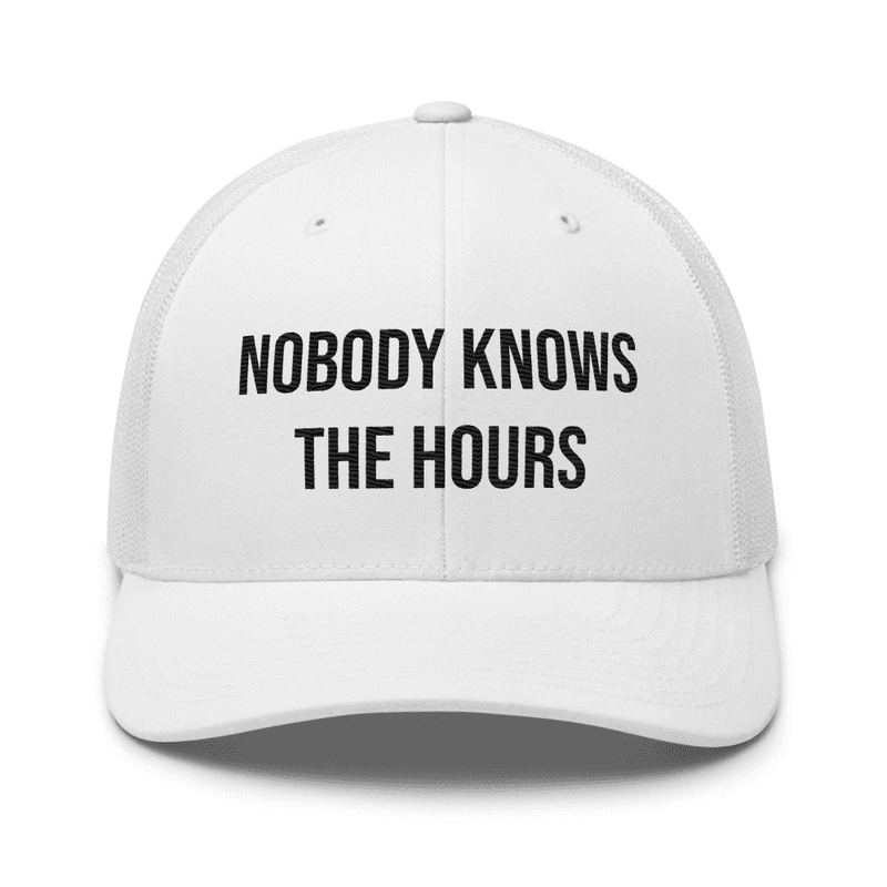 Trucker Cap — White