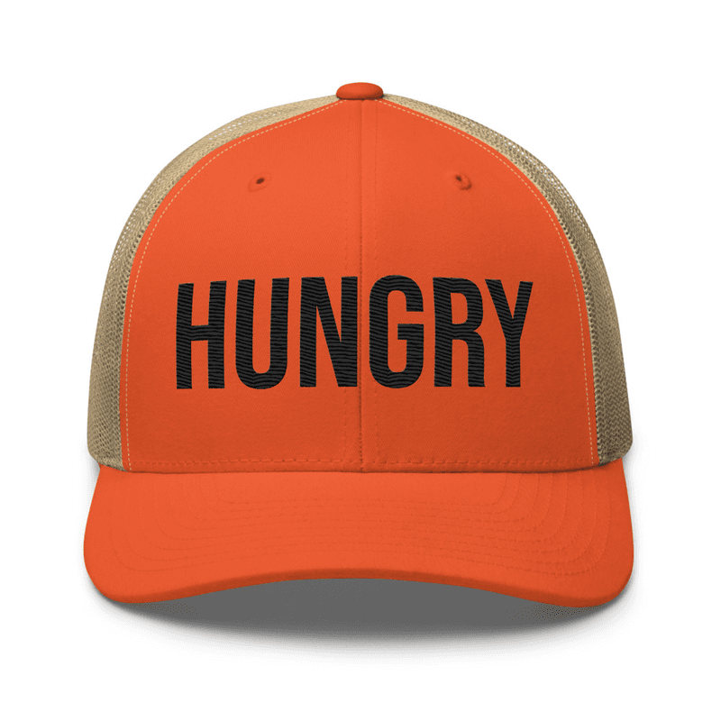 Trucker Cap — Rustic Orange/ Khaki