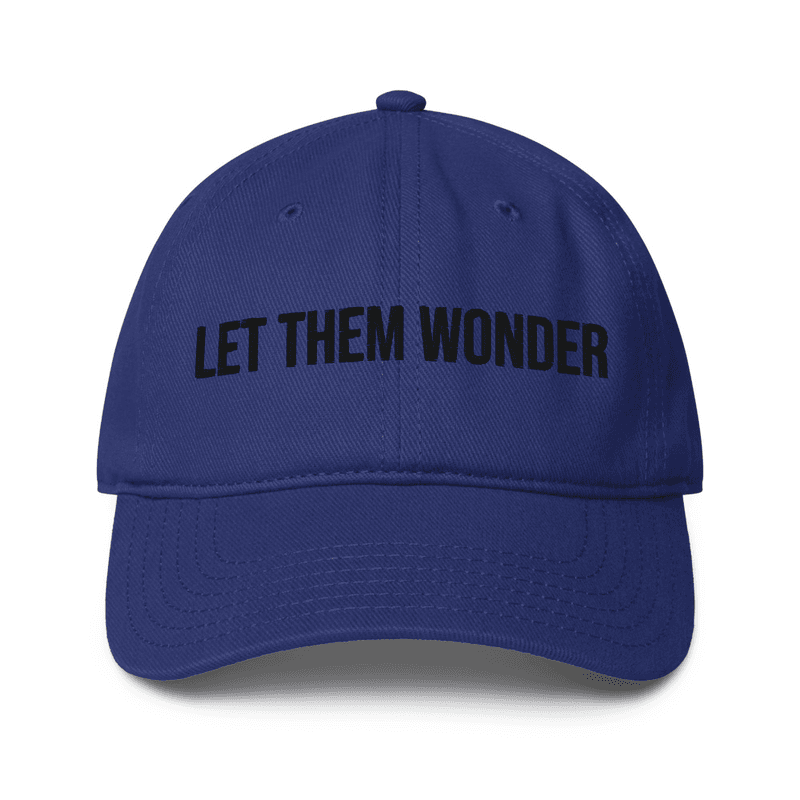 Low-profile baseball cap — Royal